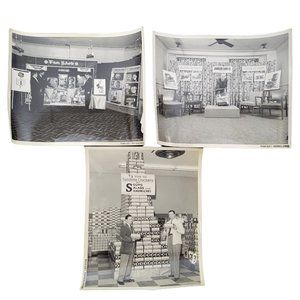 Vintage 50s 60s Johnson Chair Fans Sunshine Crackers Salesman Black White Photos